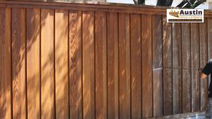 wooden fence