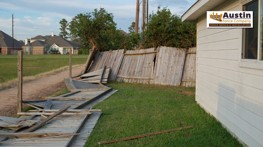 Assessing the scope of fence damage 