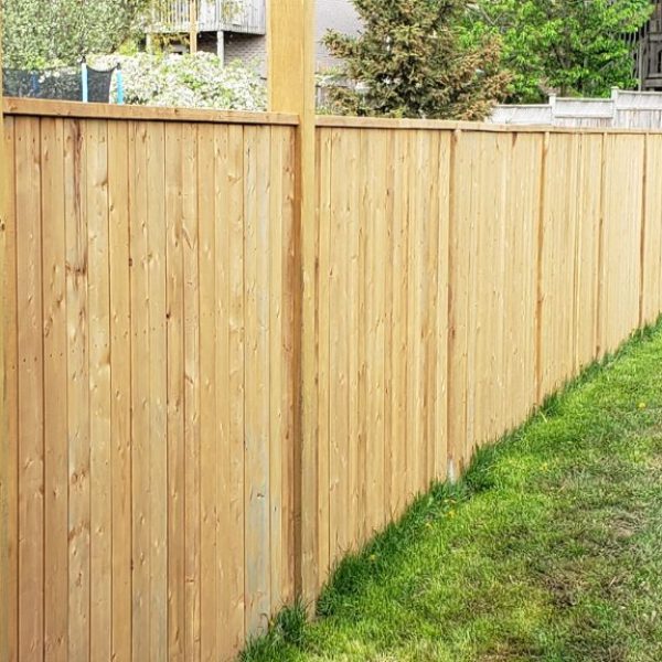 Accurate Property Line Assessment on Fence