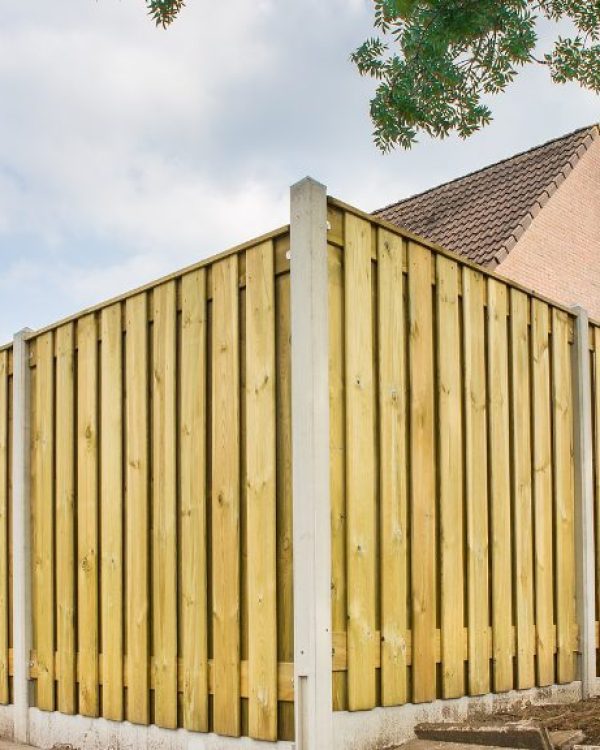 wooden fence